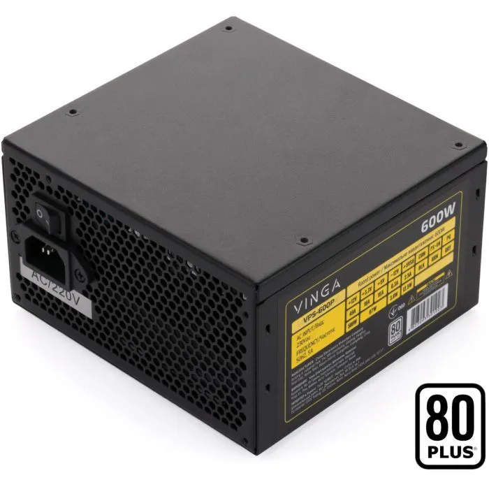 Блок питания Vinga 600W (VPS-600P) изображение 8