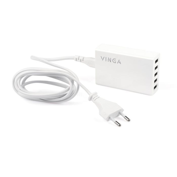 Зарядное устройство Vinga M044 Smart Charge + QC3.0 (M044) изображение 3