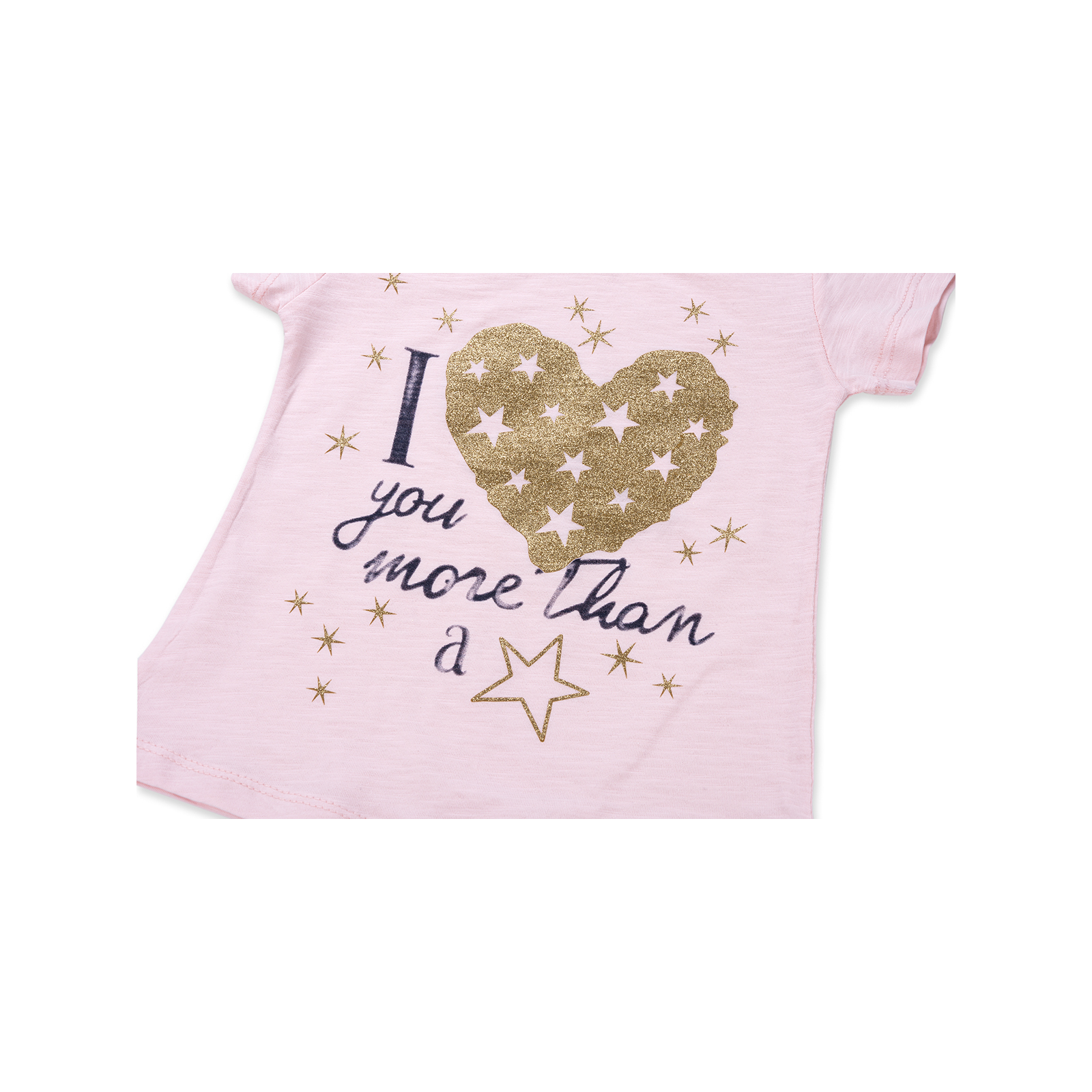 Набір дитячого одягу Breeze з золотим серцем (8735-116G-pink) зображення 6