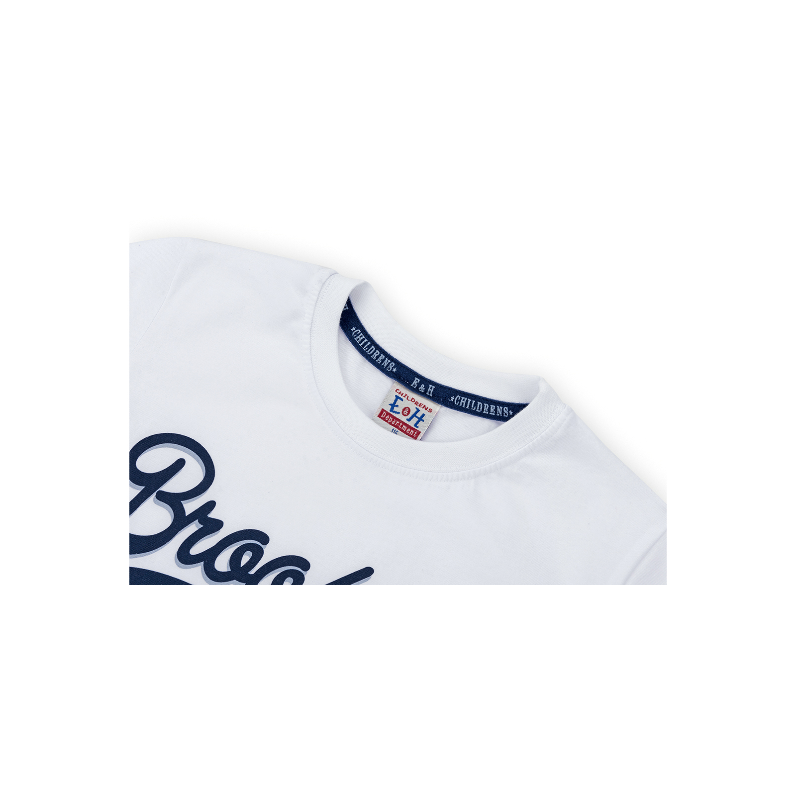 Набір дитячого одягу Breeze футболка "Brooklyn ATH" з шортами (8932-128B-white) зображення 4