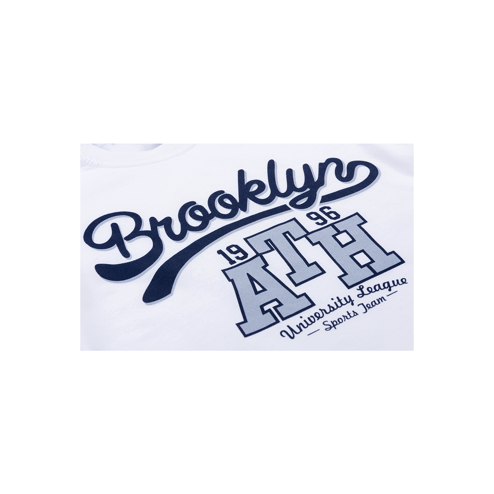 Набор детской одежды Breeze футболка "Brooklyn ATH" с шортами (8932-128B-white) изображение 6