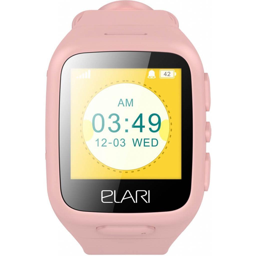 Смарт-годинник Elari KidPhone Pink с LBS-трекером (KP-1PK) зображення 2