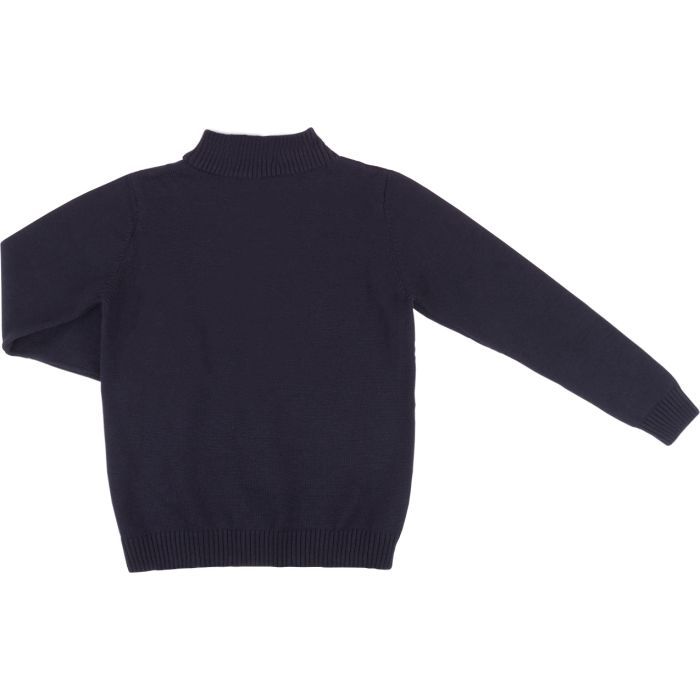 Кофта детская на молнии вязаная Na (AFB1213-116B-blue) изображение 2