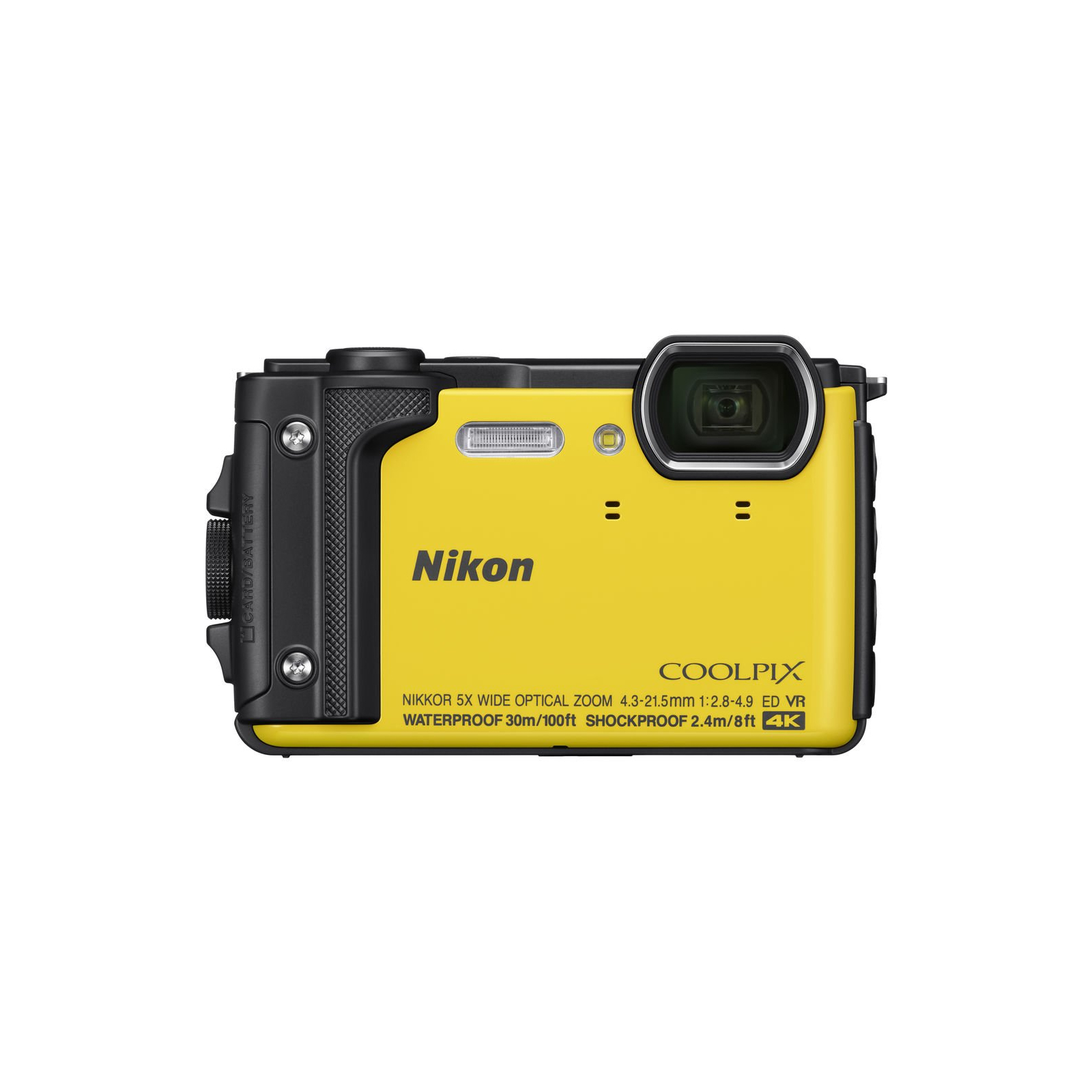 Цифровий фотоапарат Nikon Coolpix W300 Yellow (VQA072E1) зображення 2