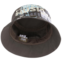 Панама детская Kitti с надписями (Y8230-5-50B-green) изображение 2