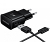 Зарядное устройство Samsung 2A + Type-C Cable (Fast Charging) Black (EP-TA20EBECGRU) изображение 4