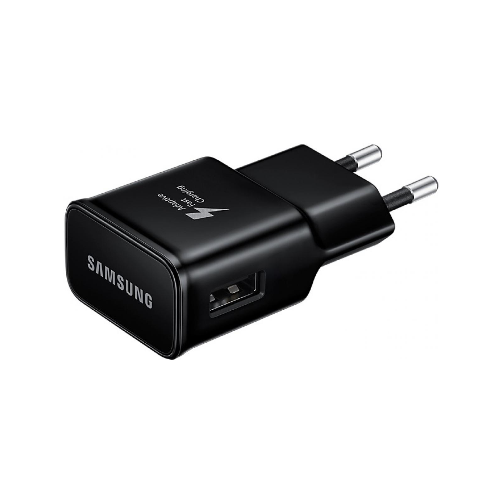 Зарядний пристрій Samsung 2A + Type-C Cable (Fast Charging) Black (EP-TA20EBECGRU)