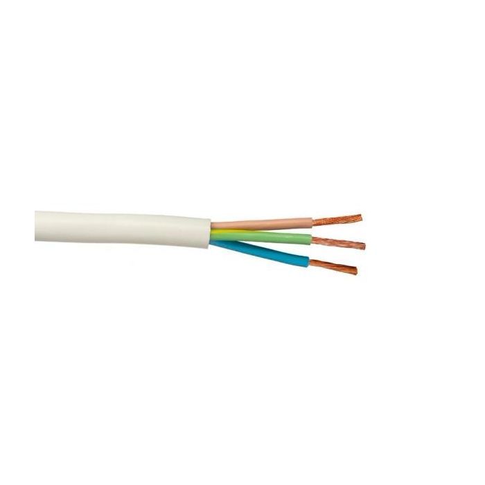 Кабель силовий ЗЗКМ 3х1.5 кв.мм гибкий, 100м (ПВС 3x1,5 ECG)