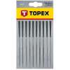 Набор надфилей Topex игольчатые по металлу, набор 10 шт. (06A020) изображение 2