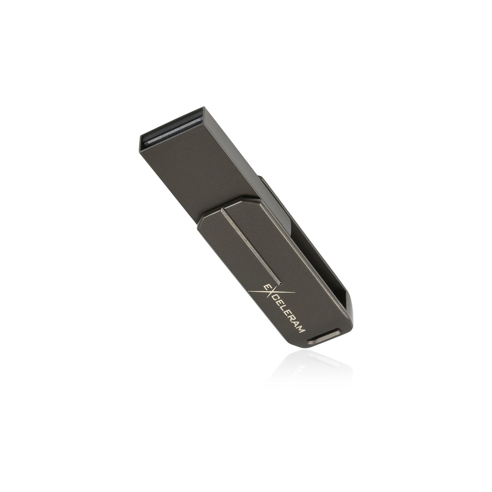 USB флеш накопитель eXceleram 16GB U3 Series Dark USB 2.0 (EXP2U2U3D16) изображение 3