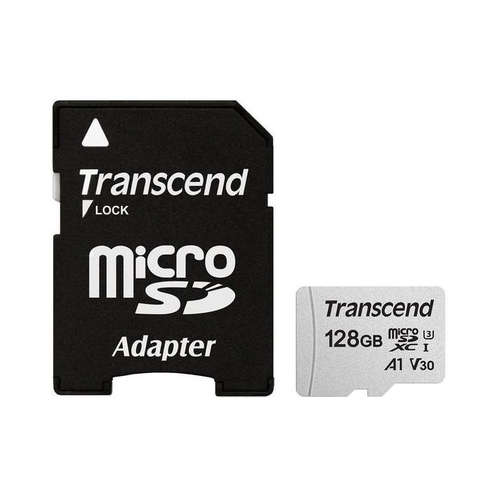 Карта памяти Transcend 128GB microSDXC class 10 UHS-I U3 (TS128GUSD300S-A)