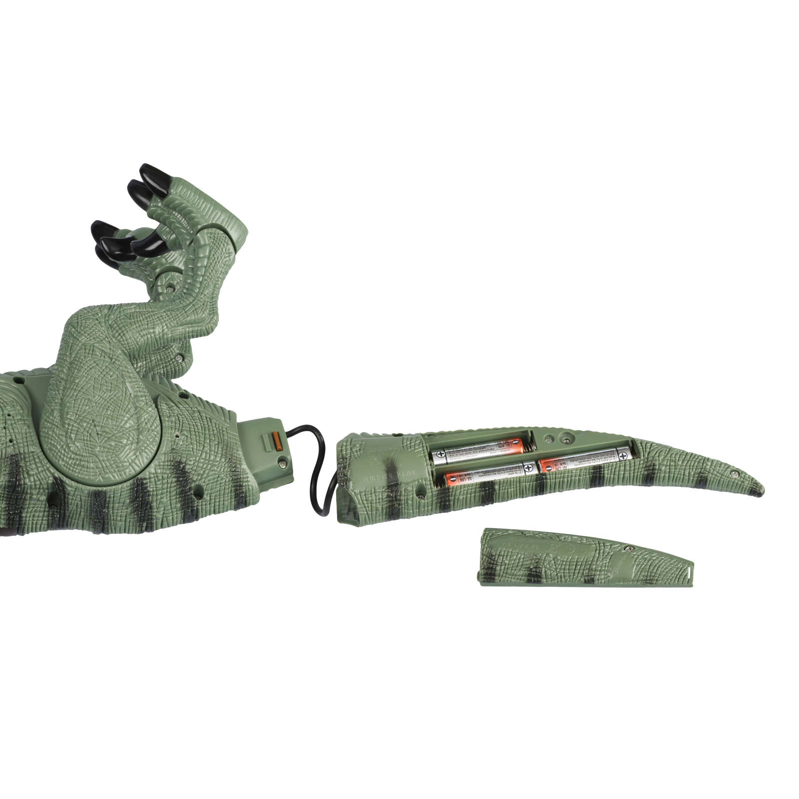 Интерактивная игрушка Same Toy Динозавр Dinosaur Planet зеленый со светом звуком (RS6126AUt) изображение 5