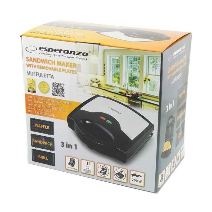 Сендвічниця Esperanza EKT005 зображення 6