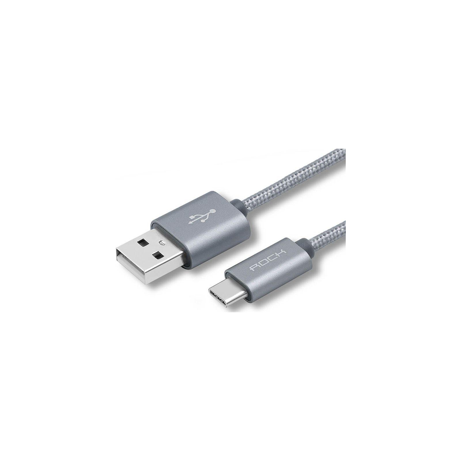 Дата кабель USB 2.0 AM to Type-C 2.0m Tarnish Rock (F_69333) зображення 3