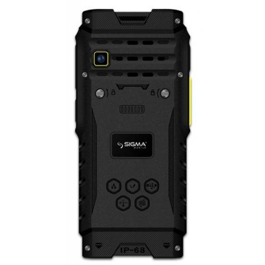 Мобильный телефон Sigma X-treme DZ68 Black Yellow (4827798466322) изображение 2