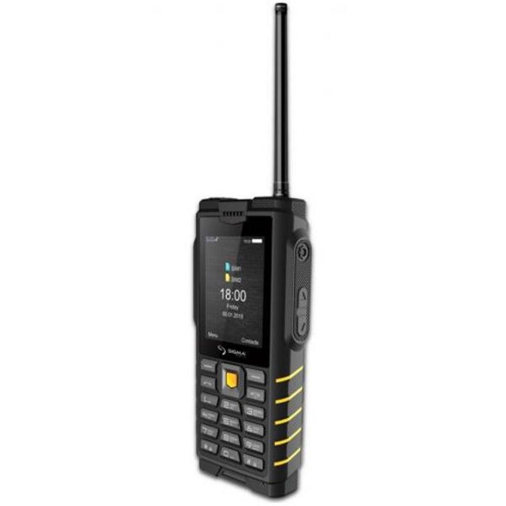Мобильный телефон Sigma X-treme DZ68 Black Yellow (4827798466322) изображение 4