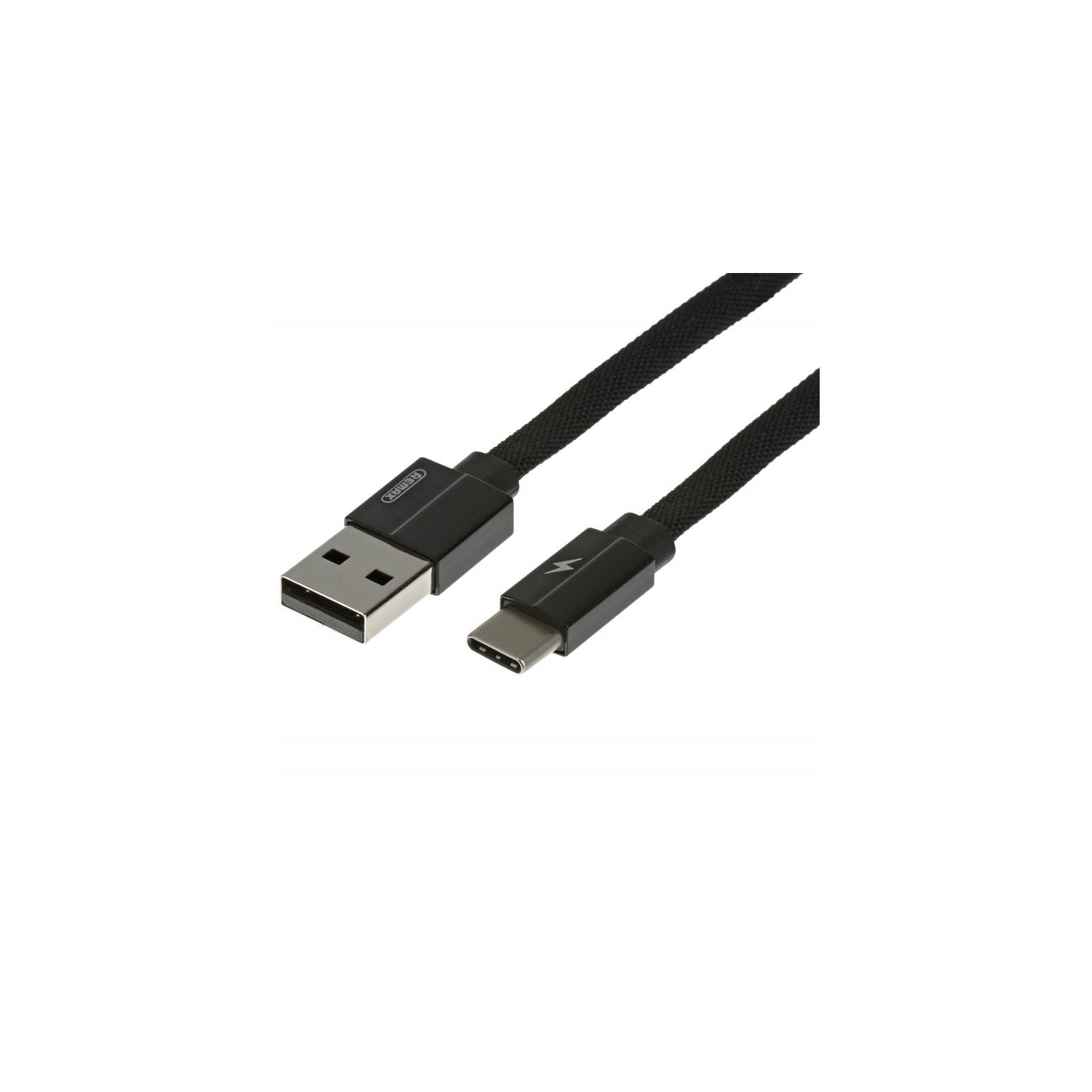 Дата кабель USB 2.0 AM to Micro 5P 1.0m Kerolla black Remax (RC-094M1M-BLACK) изображение 2