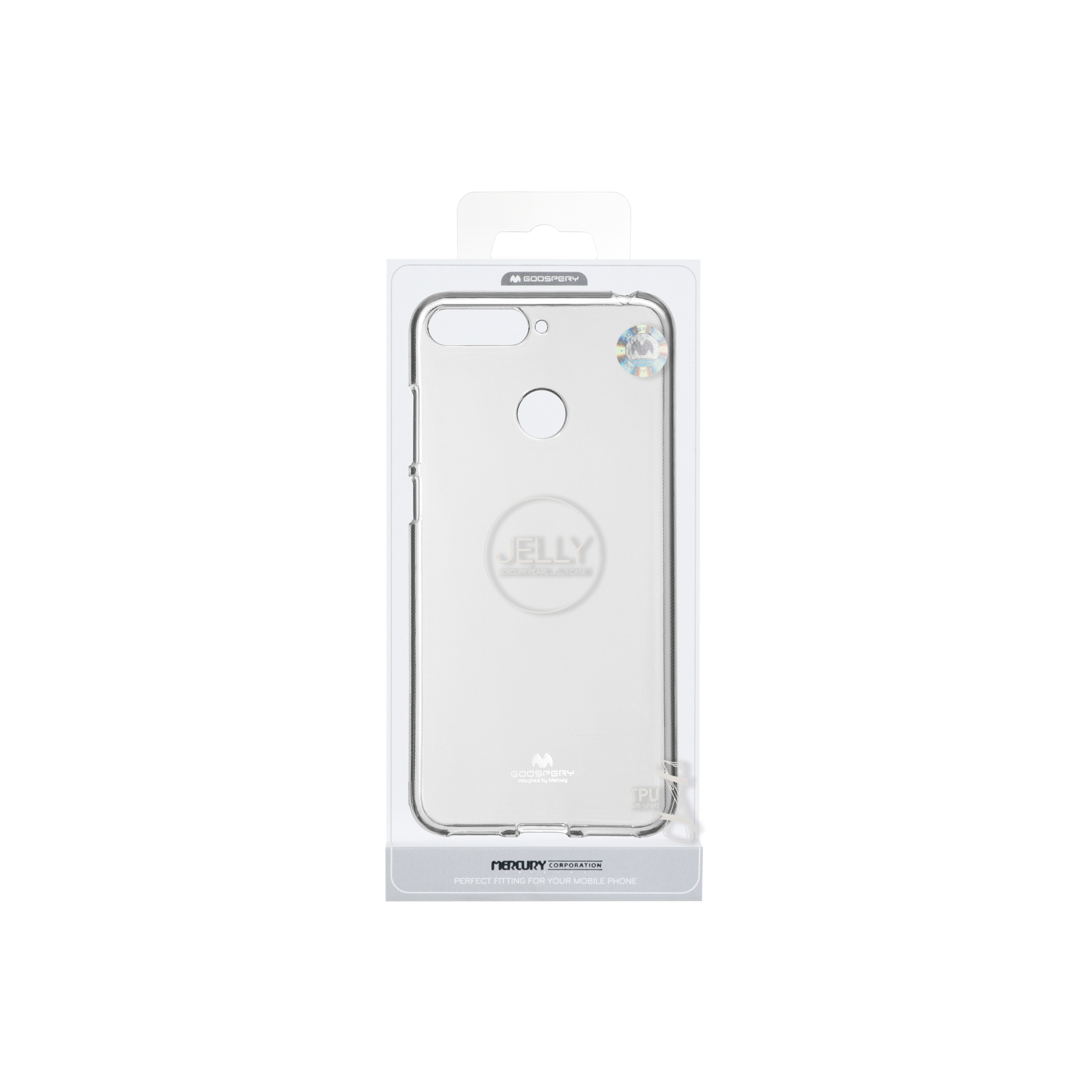 Чехол для мобильного телефона Goospery Transparent Jelly Huawei Y6 Prime 2018 Transparent (8809610533142) изображение 3
