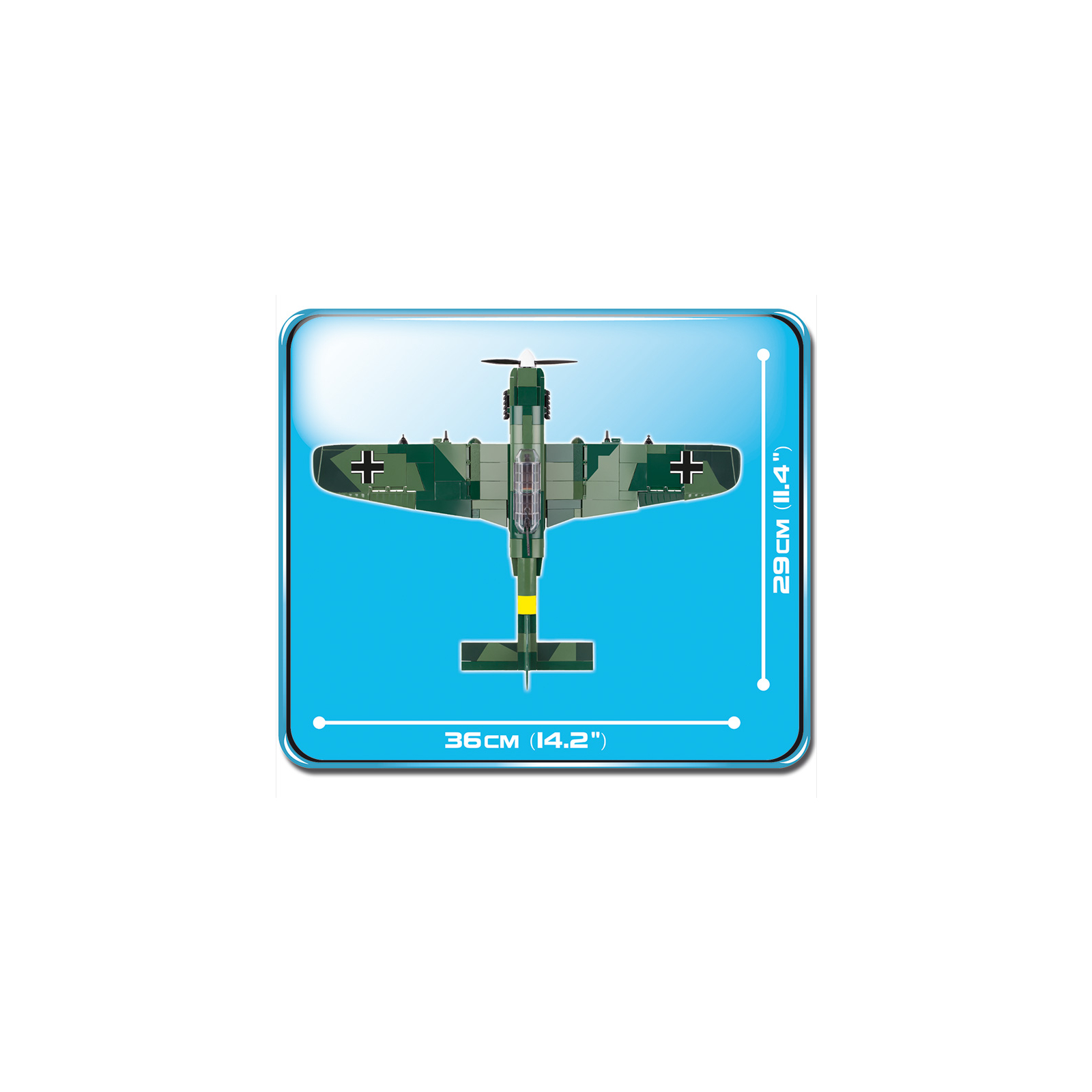 Конструктор Cobi Друга Світова Війна Літак Юнкерс Ю-87 (5902251055219) зображення 8