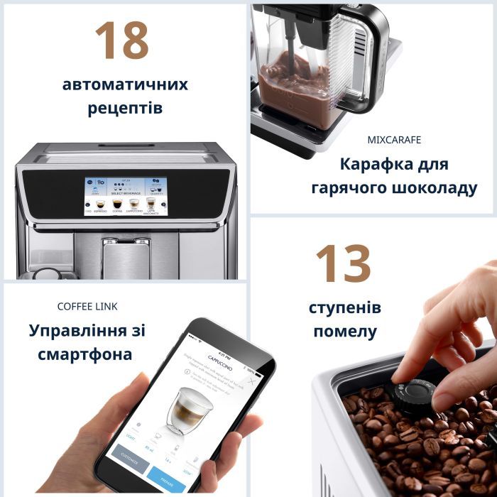 Кофемашина DeLonghi ECAM 650.85 MS (ECAM650.85MS) изображение 3
