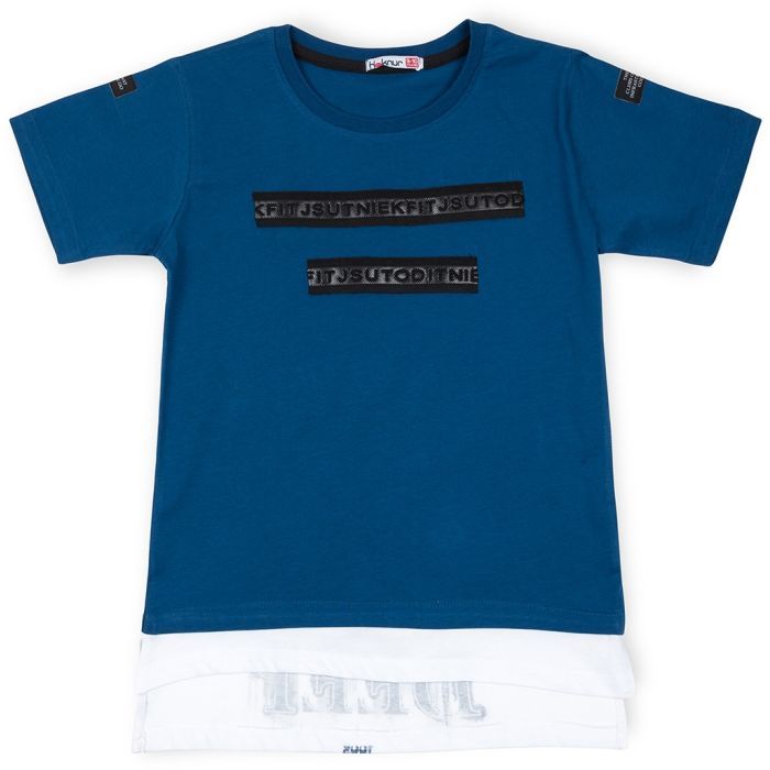 Футболка дитяча Haknur "32" (7182-140B-indigo)