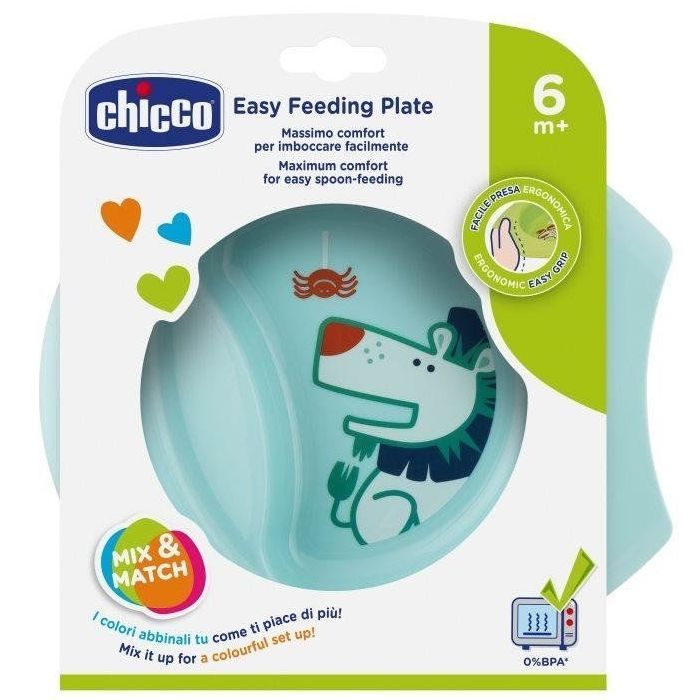 Набір дитячого посуду Chicco Тарілка Easy Feeding Plate від 6 міс (16001.20) зображення 3