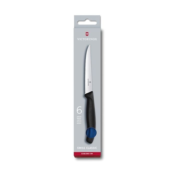 Кухонный нож Victorinox SwissClassic для нарезки 10 см, желтый (6.7706.L118) изображение 2