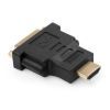 Перехідник HDMI AM to DVI 24+5 F Vinga (VCPAHDMIM2DVIFBK) зображення 2