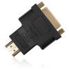 Перехідник HDMI AM to DVI 24+5 F Vinga (VCPAHDMIM2DVIFBK) зображення 3