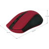 Мишка Defender Accura MM-935 Red (52937) зображення 3