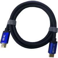 Photos - Cable (video, audio, USB) ATCOM Кабель мультимедійний HDMI to HDMI 2.0m v2.1   88888 (88888)