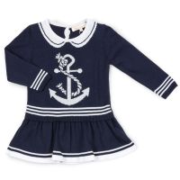 Платье детское Na вязаное (GR7015-110G-blue)