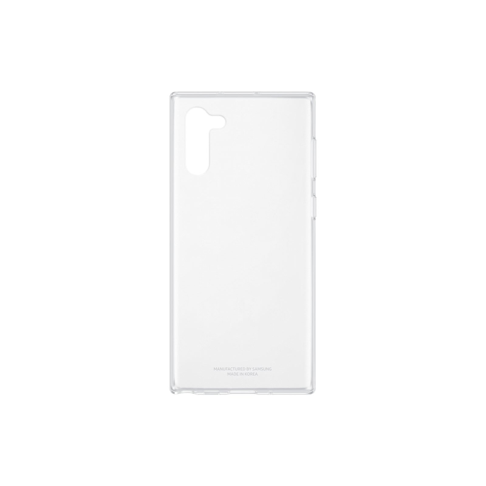 Чехол для мобильного телефона Samsung Galaxy Note 10 (N970) Clear Cover Transparent (EF-QN970TTEGRU) изображение 3
