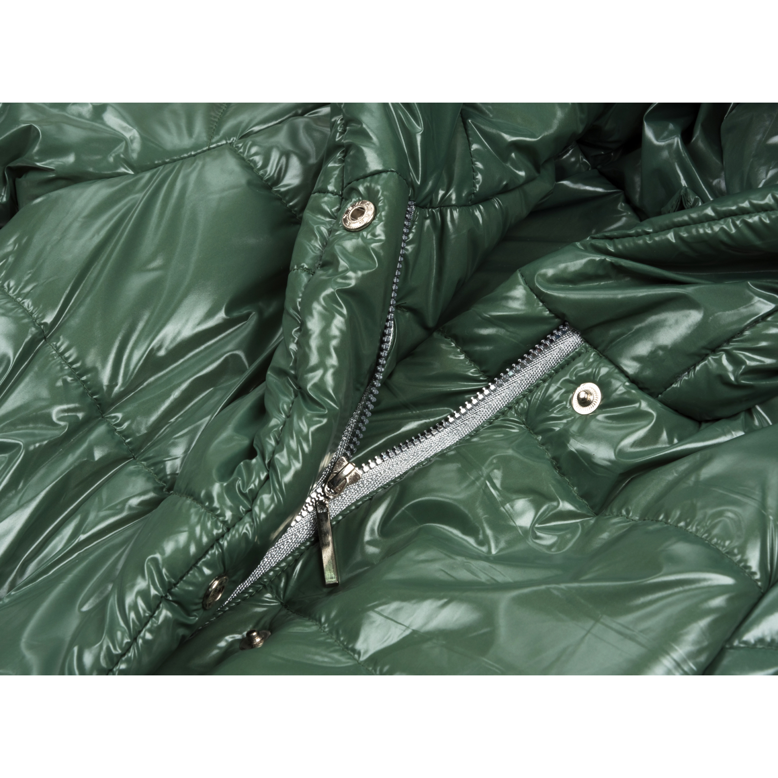 Куртка Brilliant подовжена "Felice" (19709-104-green) зображення 4