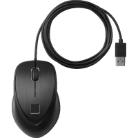 Мышка HP Fingerprint USB Black (4TS44AA) изображение 5