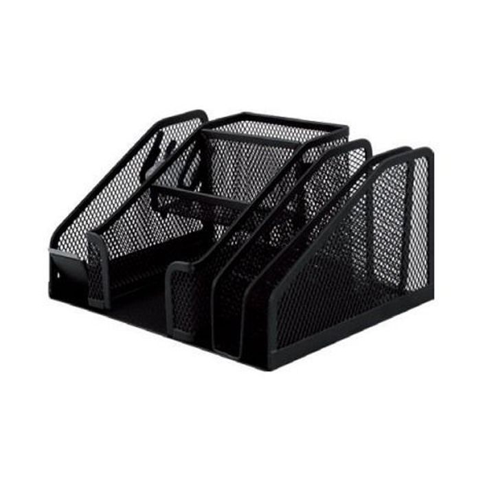 Подставка для мелочей Buromax 210x150x100 мм, wire mesh, black (BM.6241-01)