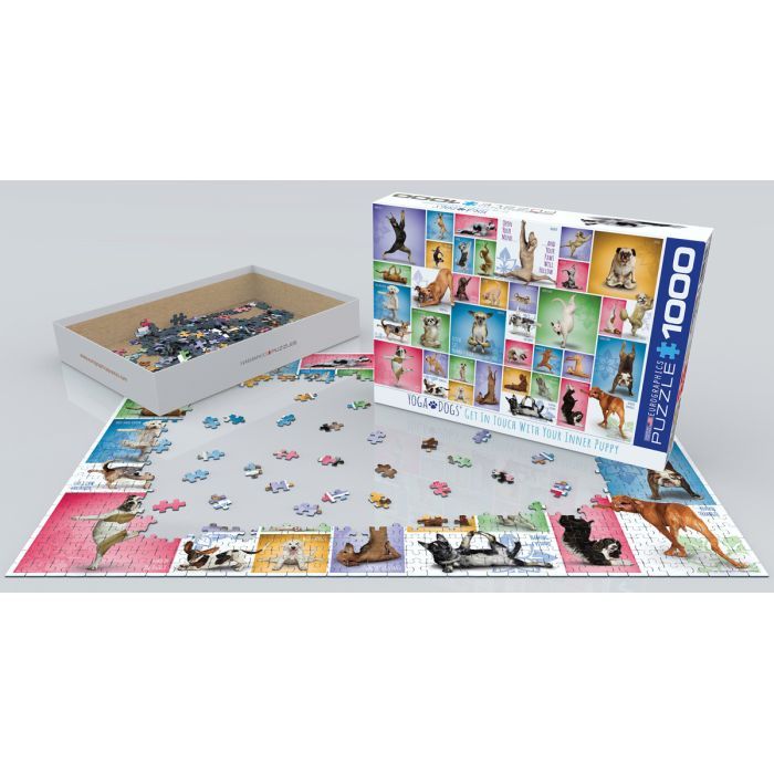 Пазл Eurographics Йога Собаки 1000 елементів (6000-0954) зображення 2