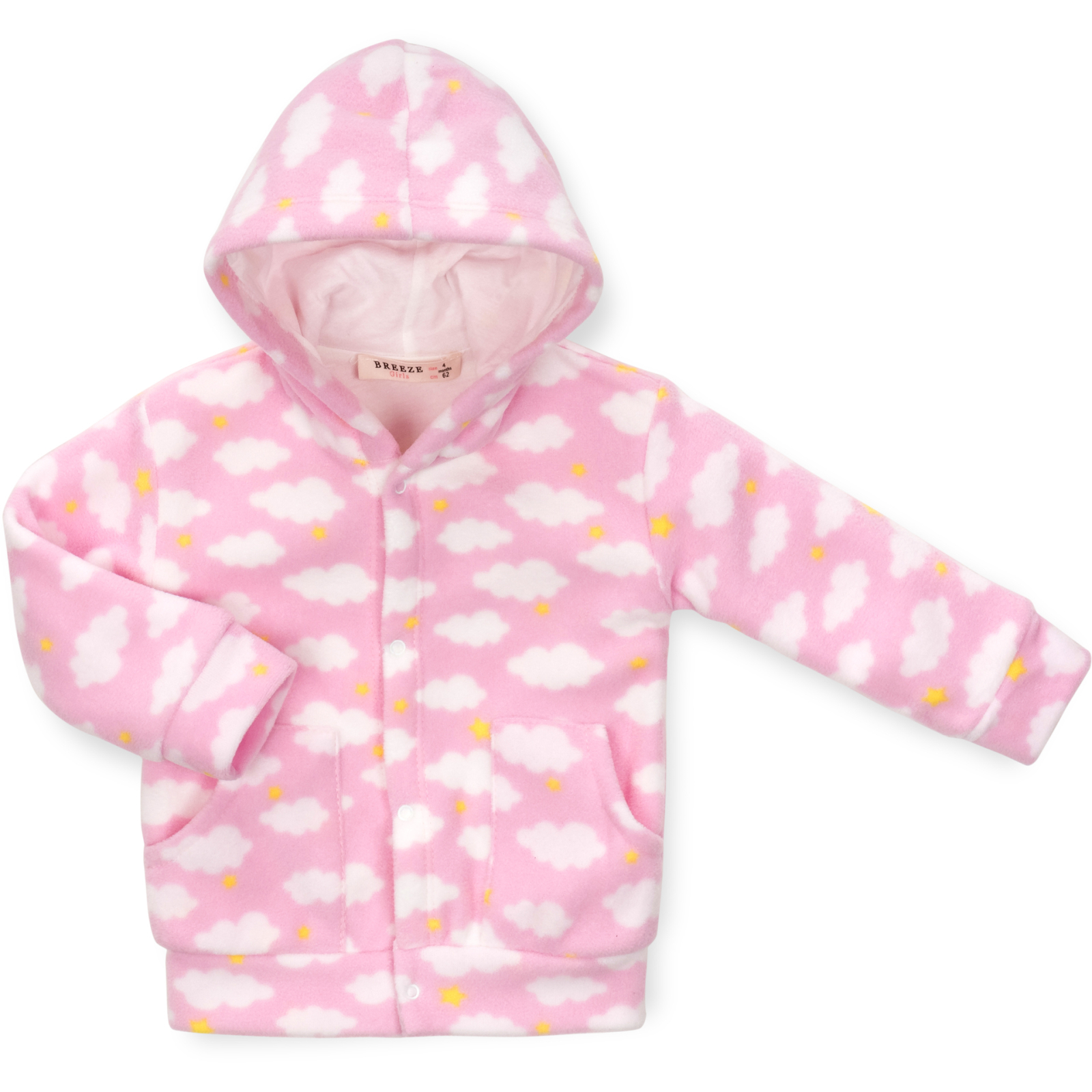 Набір дитячого одягу Breeze флісовий (BTS-180-74G-pink) зображення 2