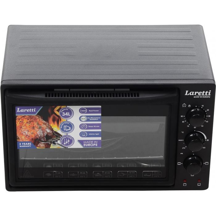 Электропечь Laretti LR-EC3403 Black изображение 3