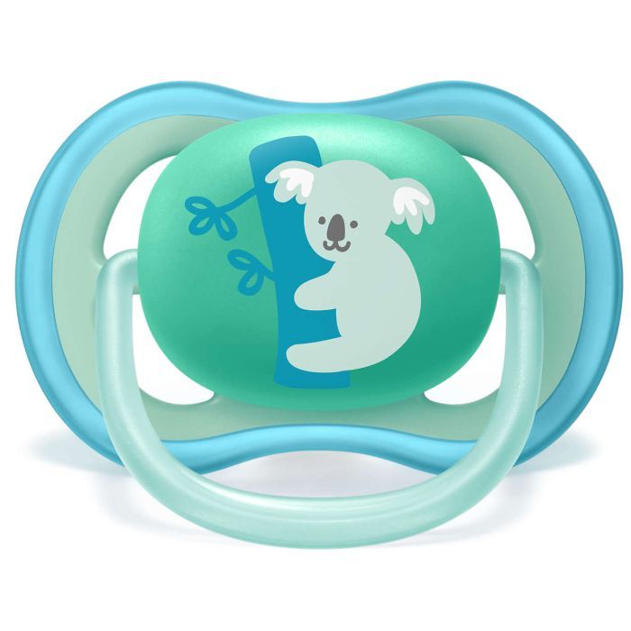 Пустышка Philips AVENT Ultra Air 18+ мес 2 шт для мальчиков (SCF349/11) изображение 3