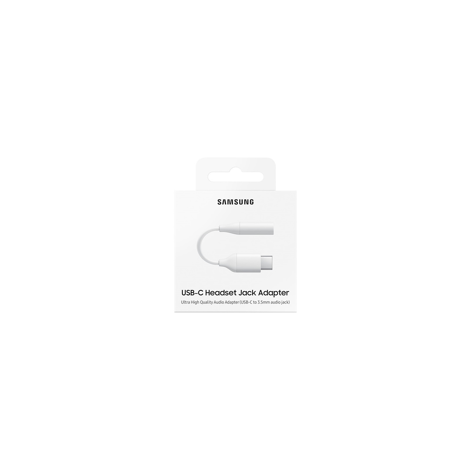 Переходник Type-C to 3.5mm Audio Adapter (White) Samsung (EE-UC10JUWRGRU) изображение 4