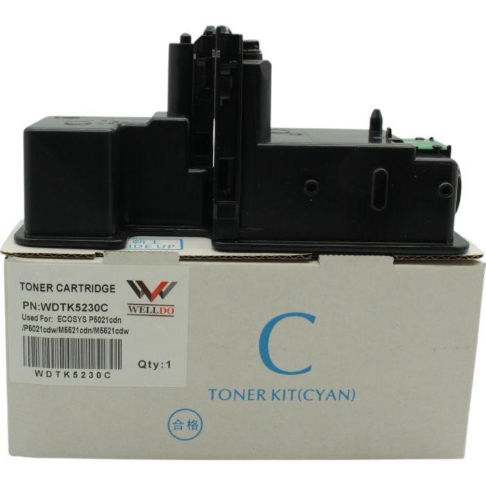 Картридж Welldo Kyocera TK-5230, Yellow, SAKATA, 2.2к (WDTK5230Y)