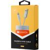 Дата кабель USB 2.0 AM to Lightning 1.0m Pearl White Canyon (CNE-CFI3PW) зображення 3