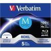 Диск BD Verbatim DL 100GB 4x Lifetime archival M-Disc 5шт Jewel (43834) изображение 2