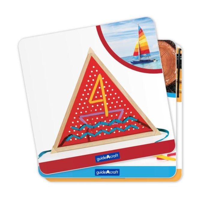 Развивающая игрушка Guidecraft Manipulatives Большие фигуры (G6804) изображение 4