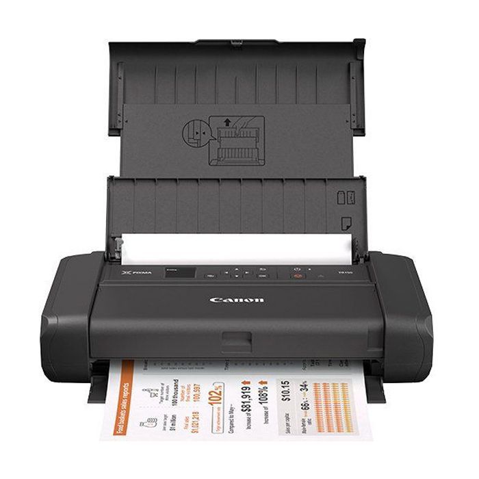 Струйный принтер Canon PIXMA mobile TR150 c Wi-Fi with battery (4167C027) изображение 3
