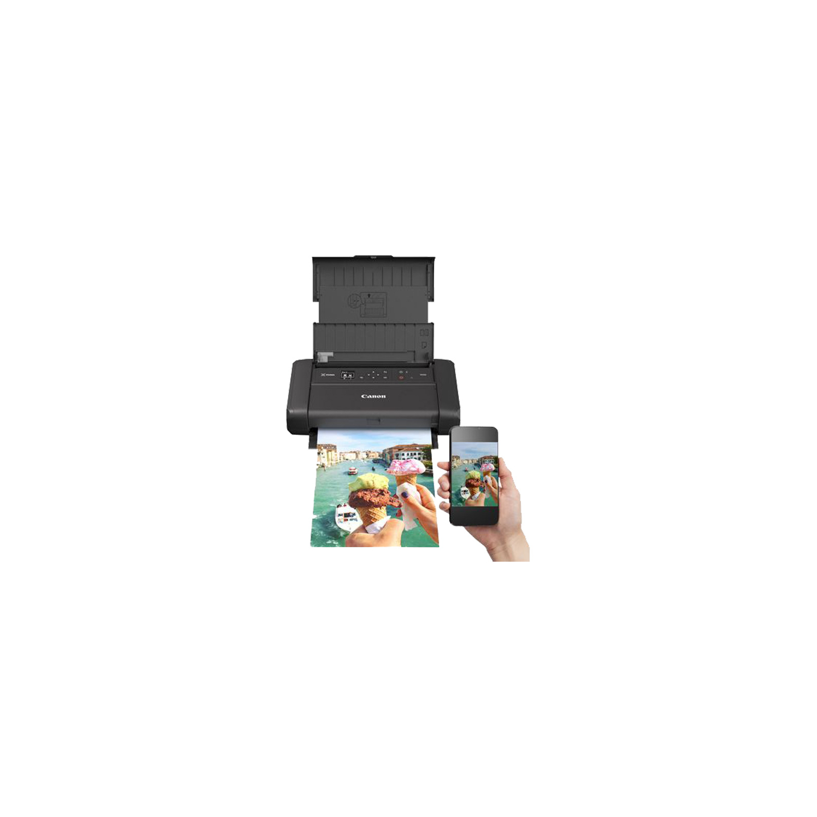 Струйный принтер Canon PIXMA mobile TR150 c Wi-Fi with battery (4167C027) изображение 5