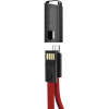 Дата кабель USB 2.0 AM to Micro 5P 0.22m red ColorWay (CW-CBUM022-RD) зображення 3
