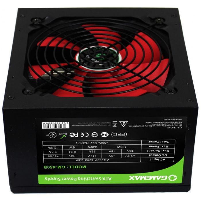 Блок питания Gamemax 450W (GM-450B) изображение 2