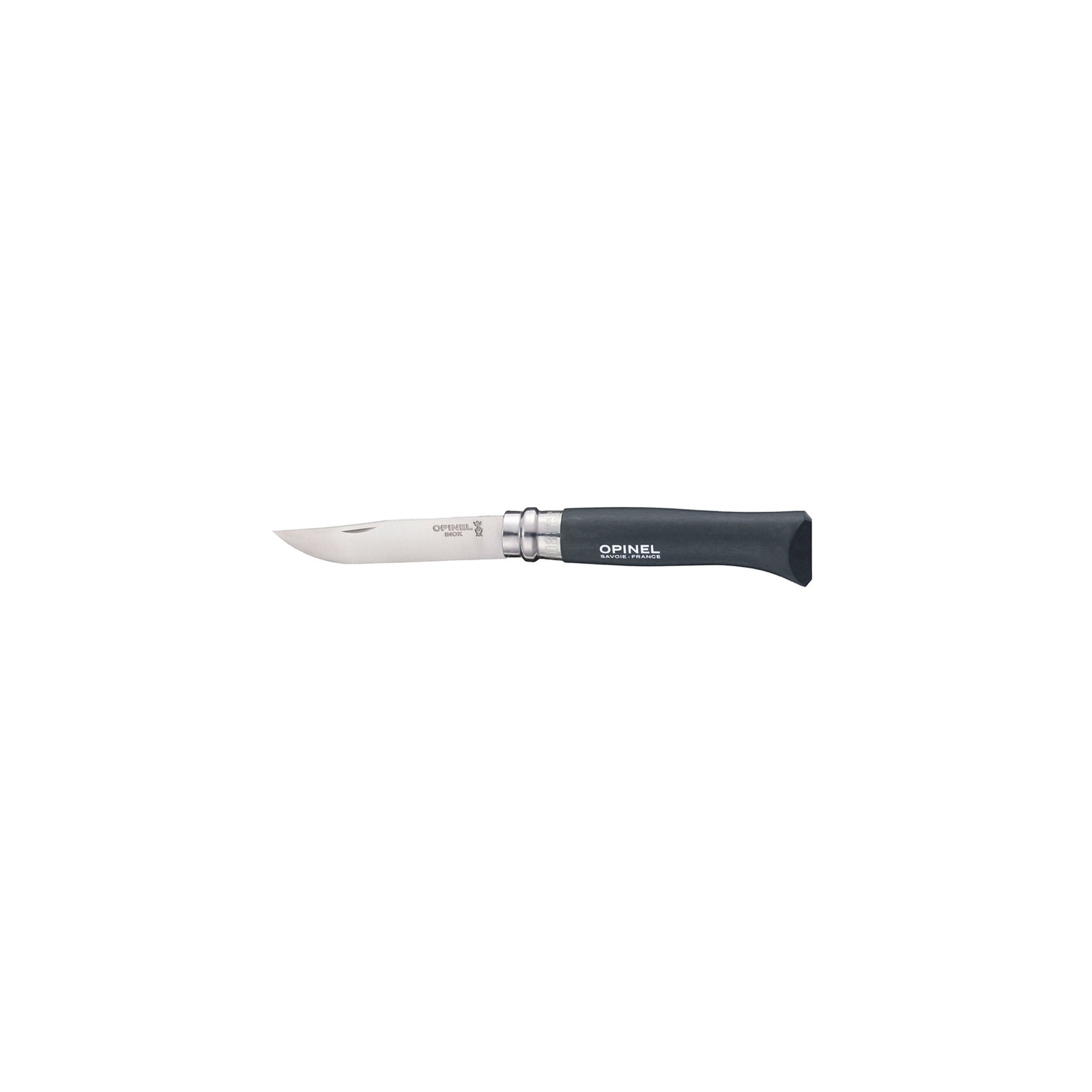 Нож Opinel №8 Inox VRI темно-серый, в блистере (002262)